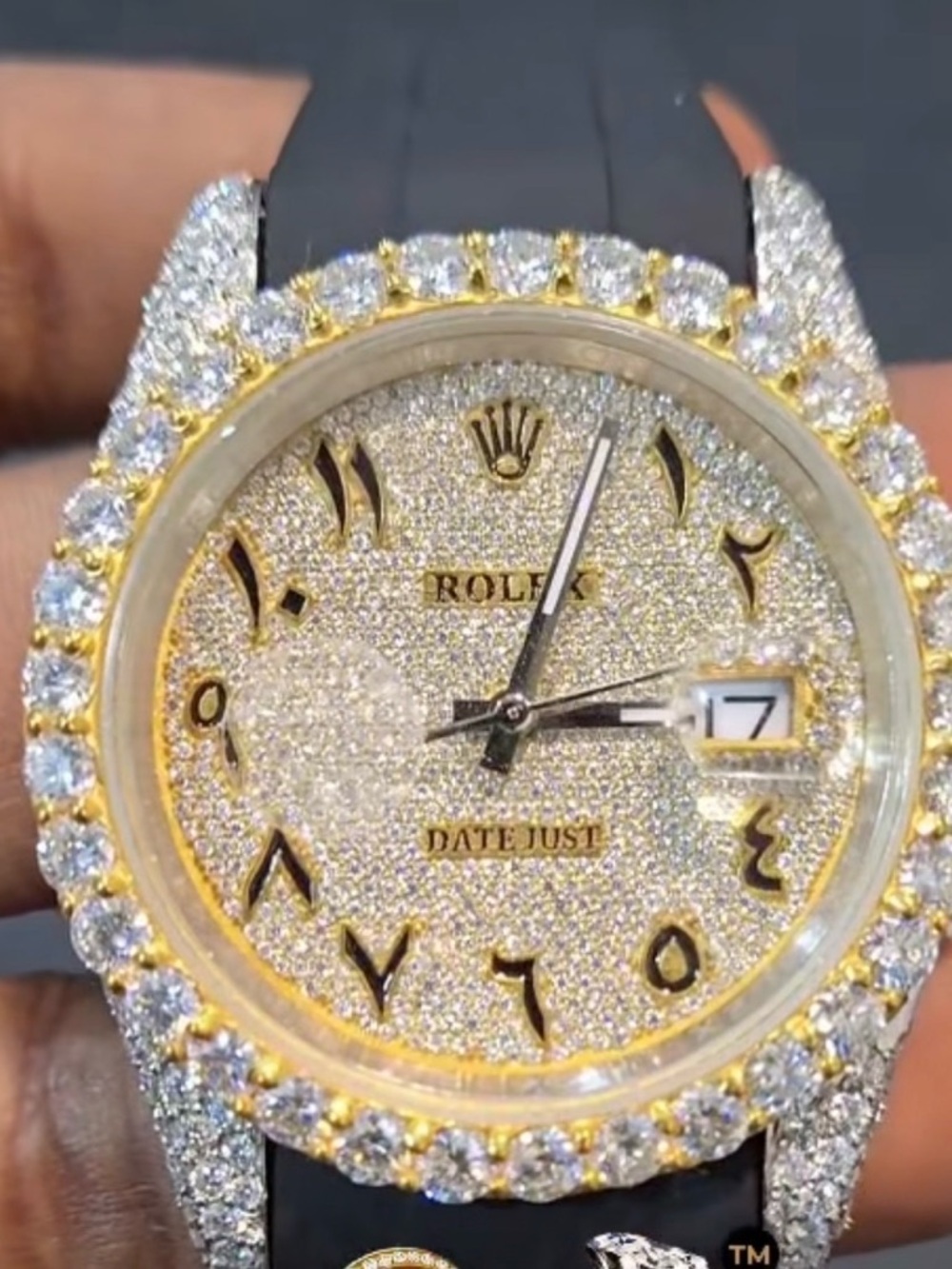 Mossinate watch datejust